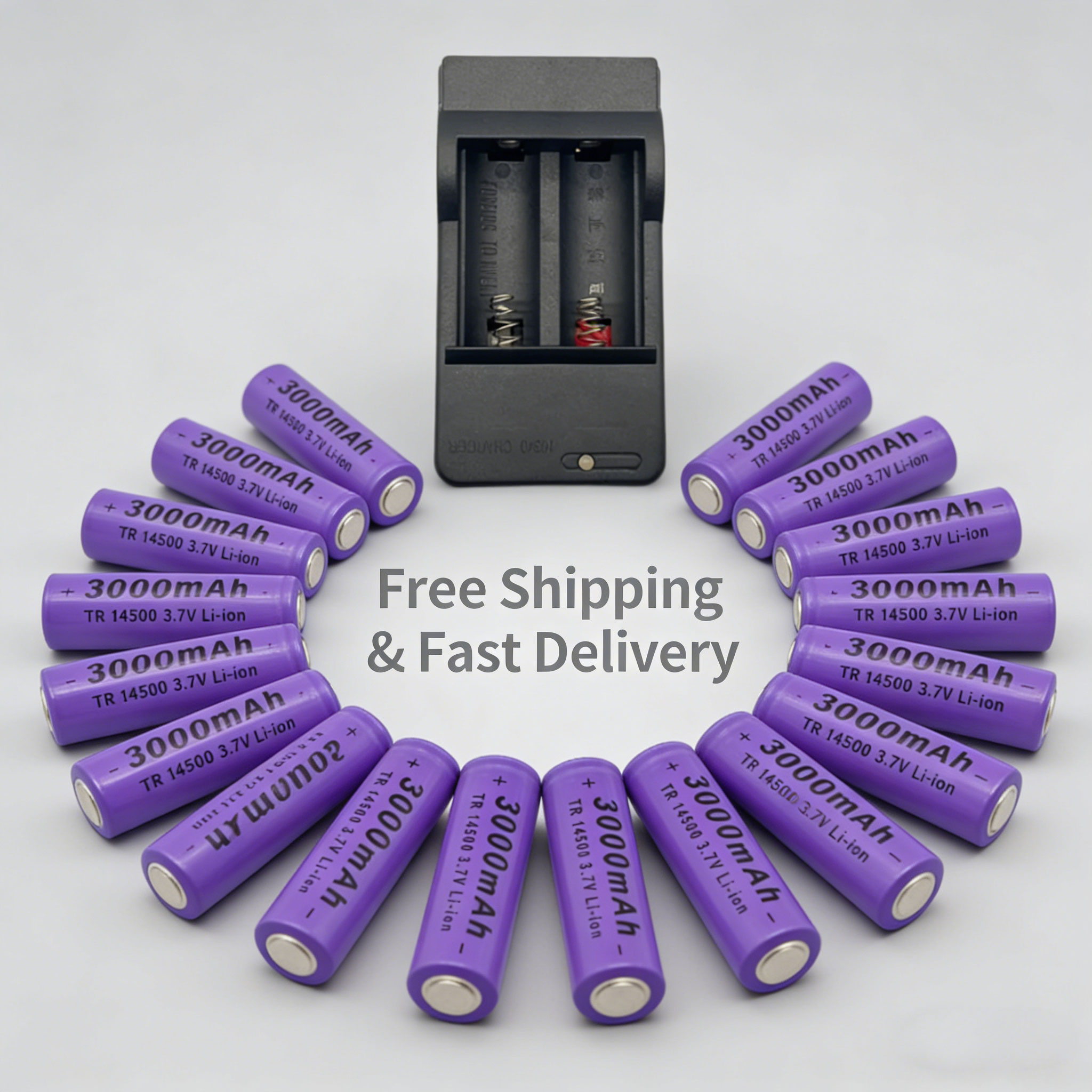 Vape Battery 18650 - Bateria de Lítio AA 14500 3.7V
