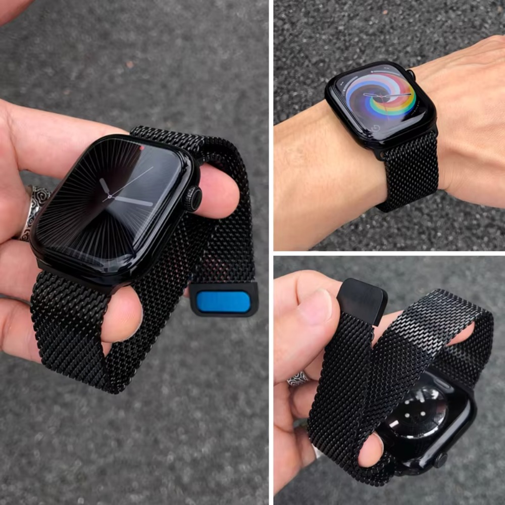 Mesh Coil Strip - Pulseira de Malha de Aço Milanesa