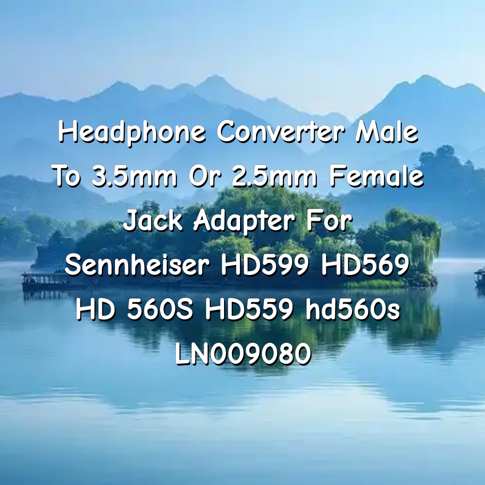 Sennheiser Headphone Hd 560S - Adaptador de fone de ouvido, conector