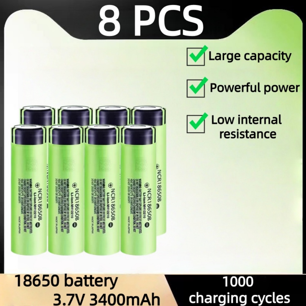 Bateria NCR18650 3400mAh Nova  - Vape Battery 18650 avaliação e preço