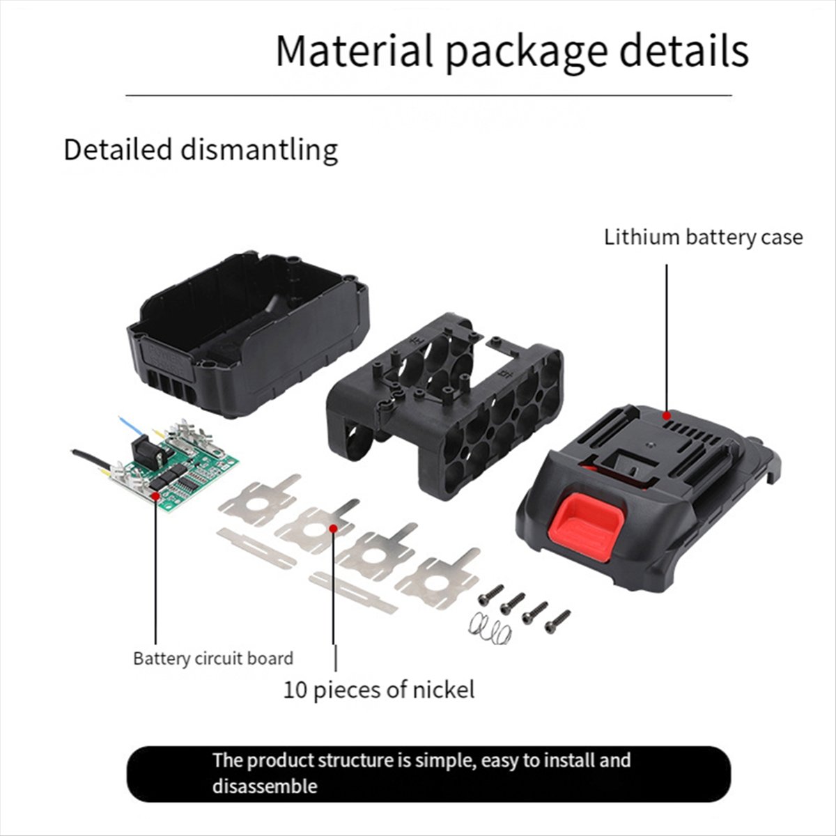 Caixa de Ferramentas Elétricas - Battery Case Storage avaliação e preço