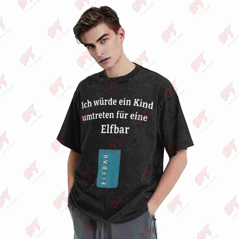 Camiseta de algodão puro com e - Vaping Area avaliação e preço