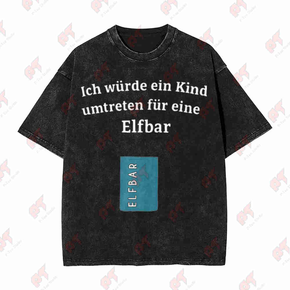 Camiseta de algodão puro com e - Vaping Area avaliação e preço