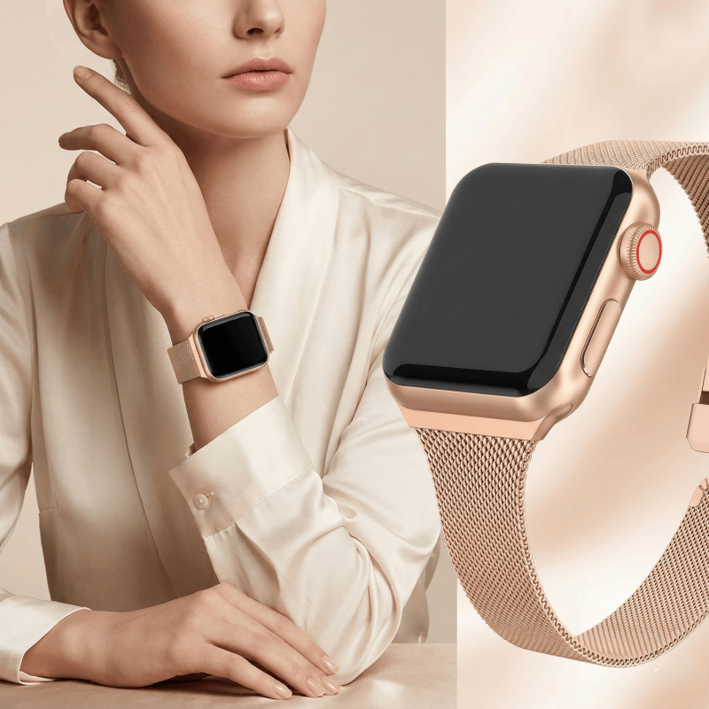 Pulseira Milanese para Apple W - Mesh Coil Strip avaliação e preço