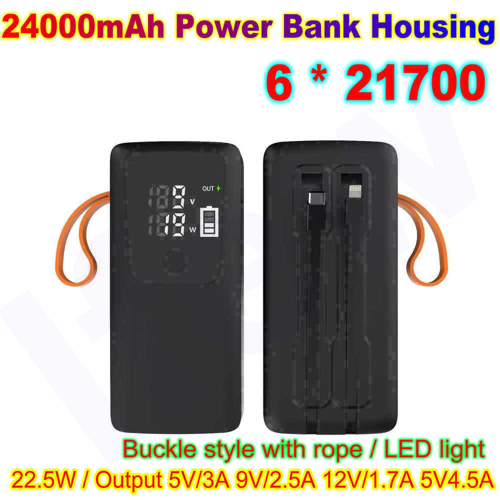 21700 bateria power bank habit - Battery Case Storage avaliação e preço