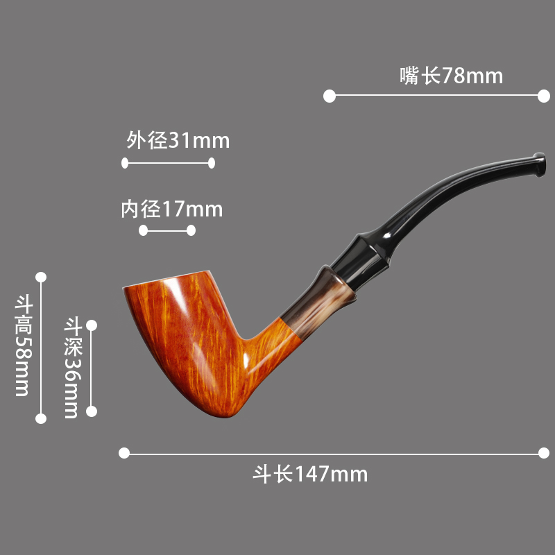 Cachimbo de Tabaco Artesanal M - Vape Ring avaliação e preço