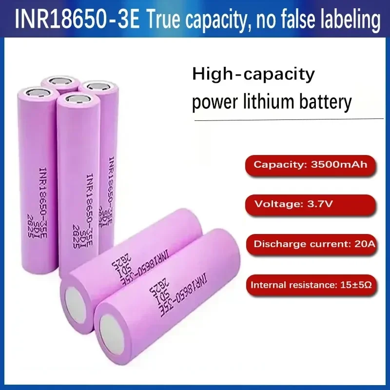 Bateria Recarregável 35E 3500m - Vape Battery 18650 avaliação e preço