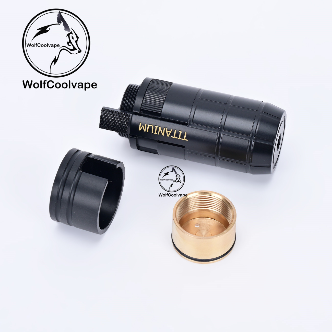 Wolfcoolvape MK2 Mod Mecânico  - Vape Battery 18650 avaliação e preço